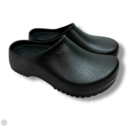 Shoes Flats By Birkenstock In Black, Size: 9