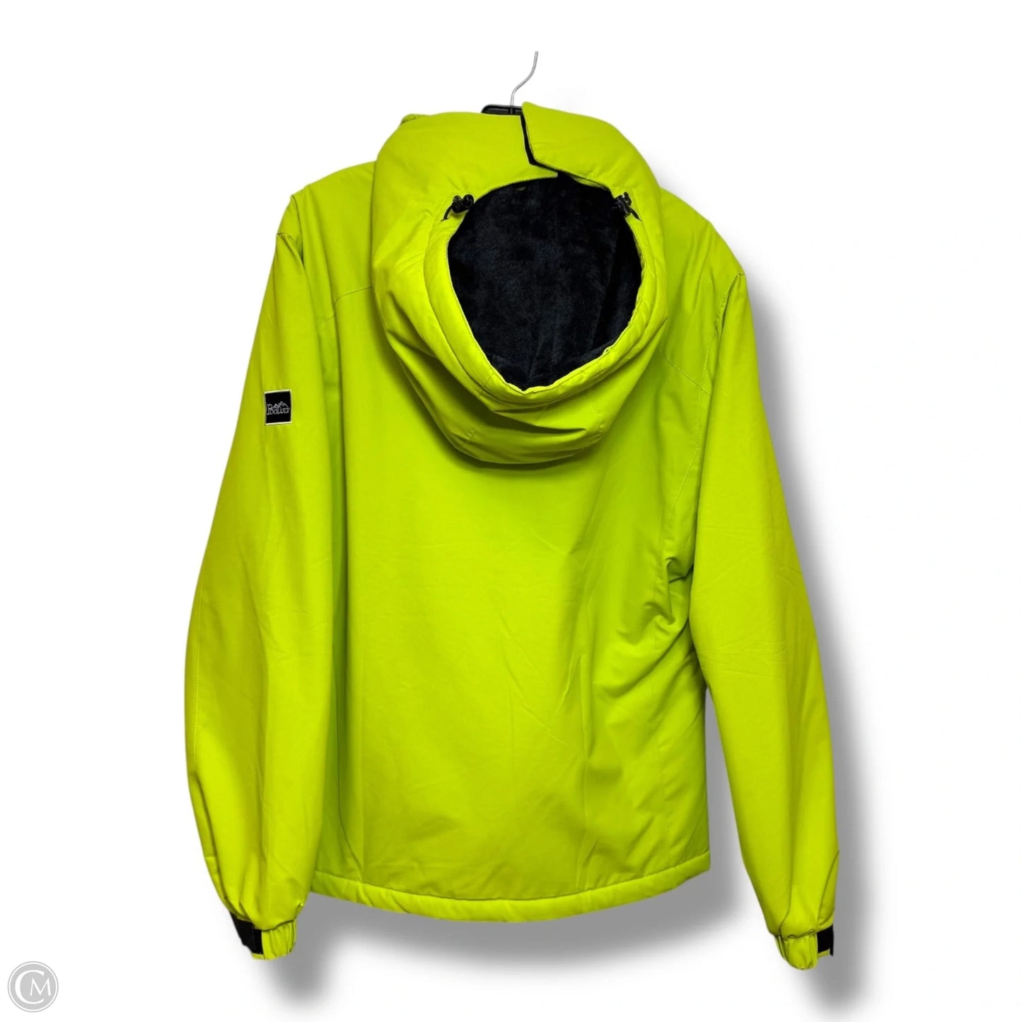 Jacket Puffer & Quilted By Clothes Mentor In Green, Size: L