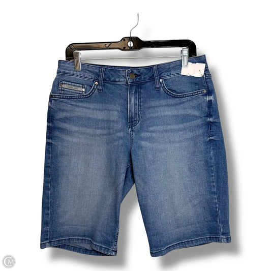 Shorts By Calvin Klein In Blue Denim, Size: 10