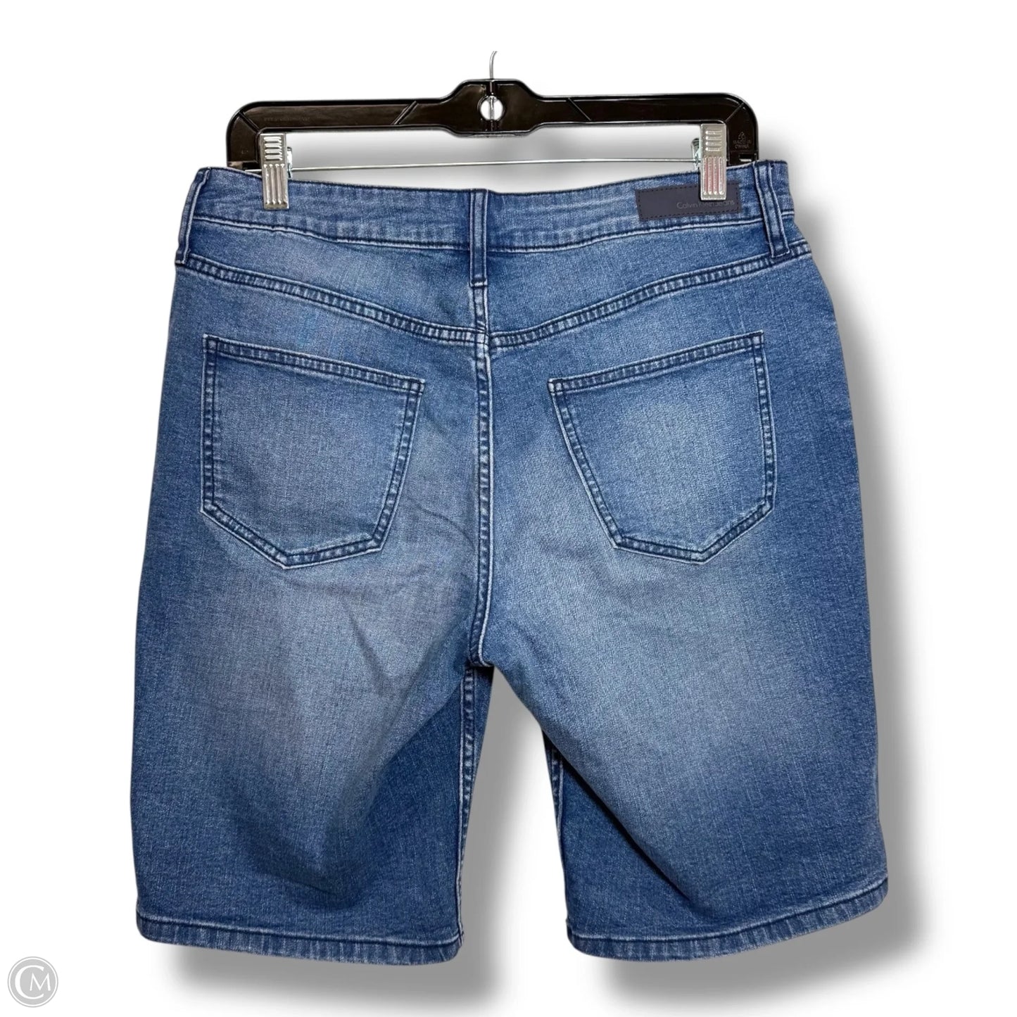 Shorts By Calvin Klein In Blue Denim, Size: 10