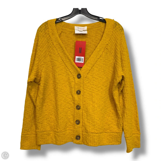 Cardigan By Vince Camuto In Yellow, Size: M