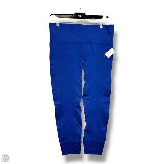 Athletic Leggings By Lululemon In Blue, Size: 10