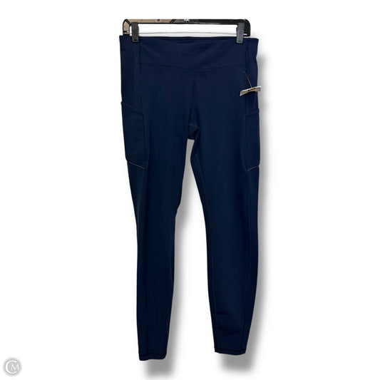 Athletic Leggings By Lululemon In Navy, Size: 10