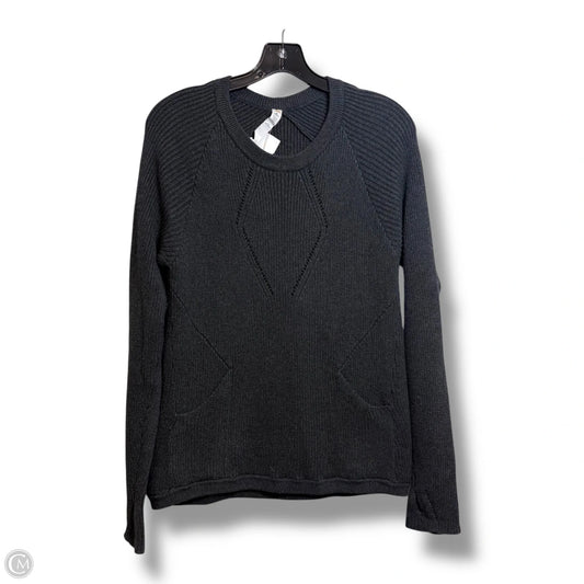 Sweater By Lululemon In Grey, Size: 12