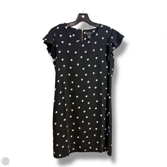 Dress Casual Short By Nicole Miller In Polkadot Pattern, Size: 4