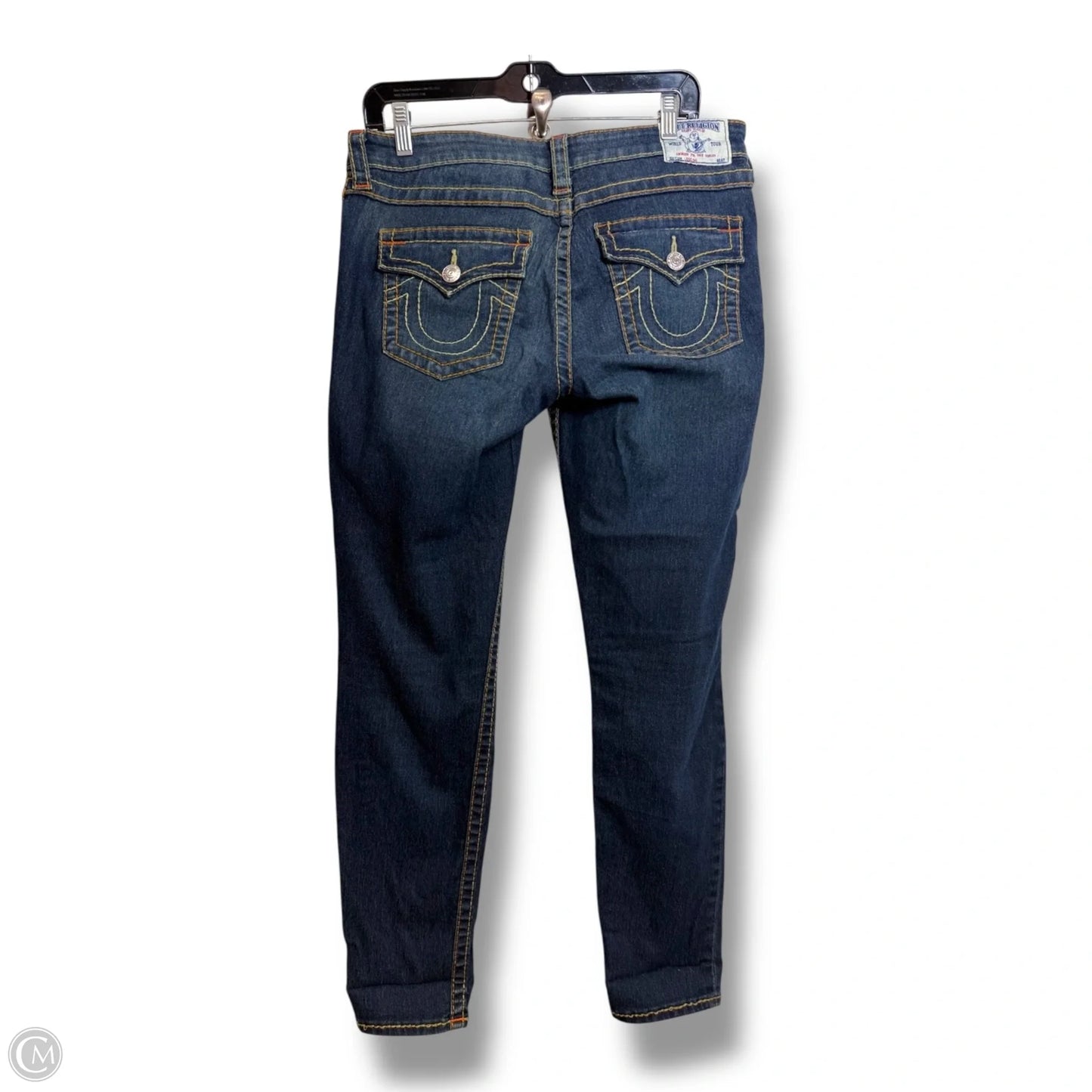Jeans Straight By True Religion In Blue Denim, Size: 8
