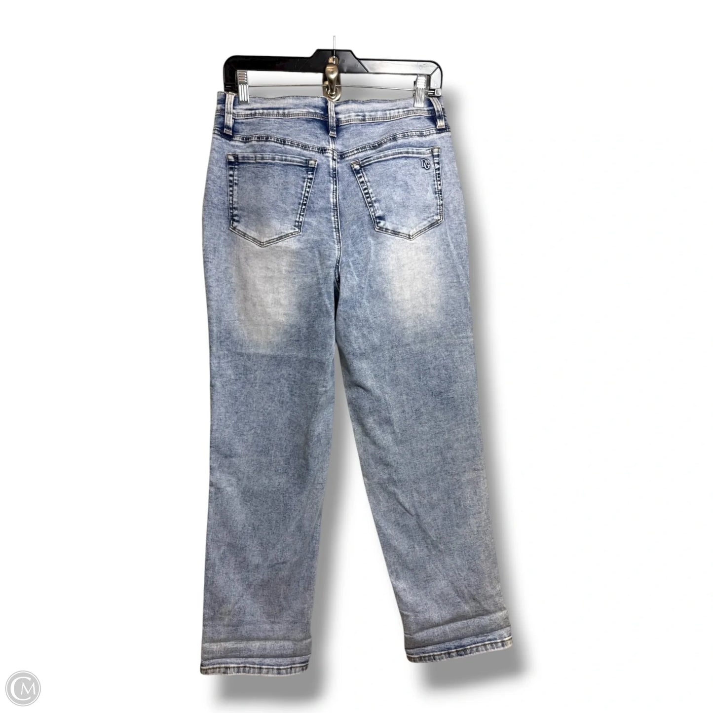 Jeans Straight By Dg2 In Blue Denim, Size: 8
