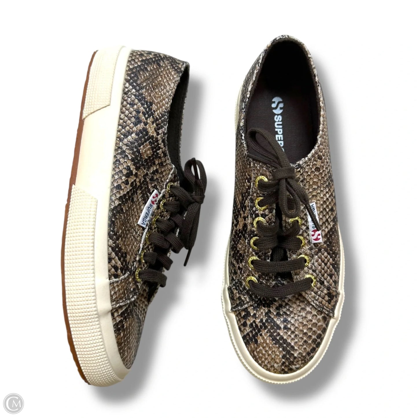 Shoes Sneakers By Superga In Snakeskin Print, Size: 8