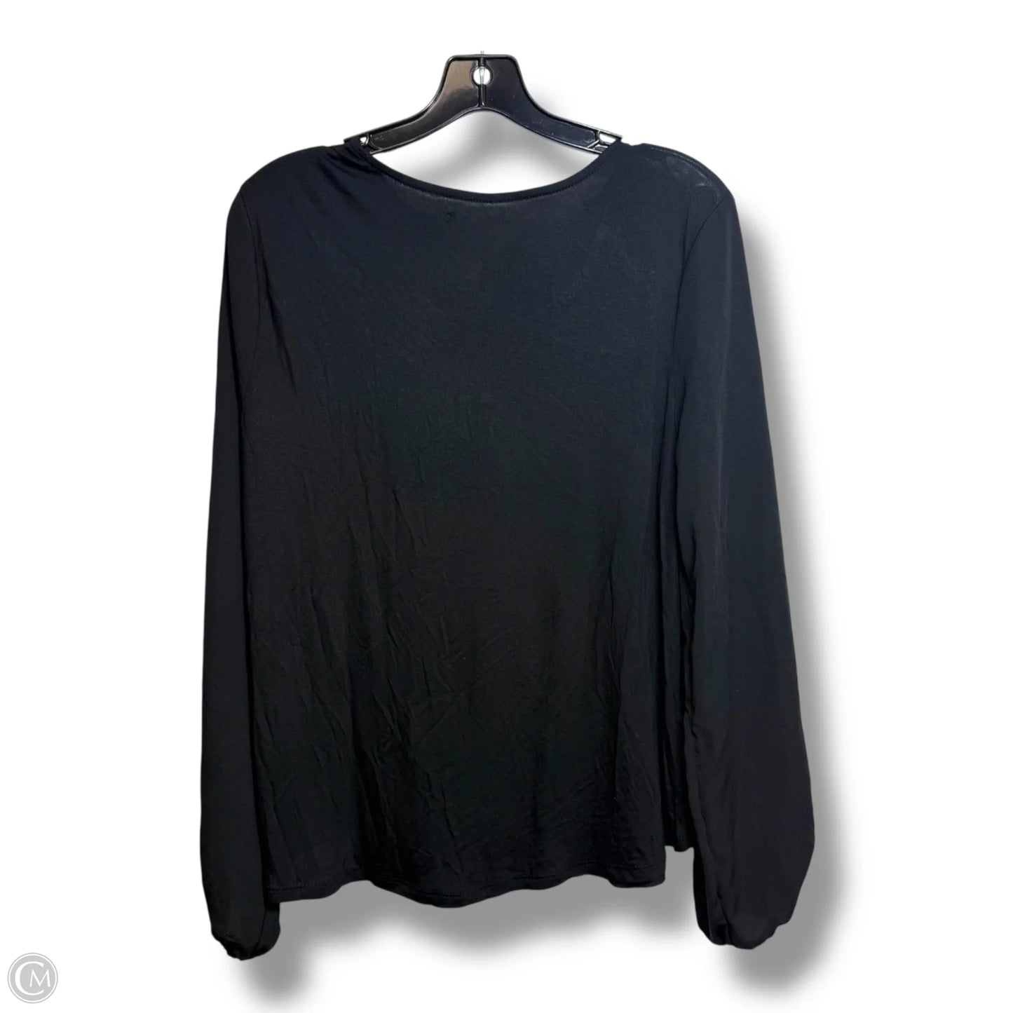 Top Long Sleeve By Maurices In Black, Size: M