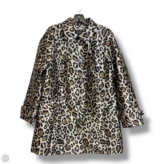 Coat Other By Dennis Basso Qvc In Leopard Print, Size: M