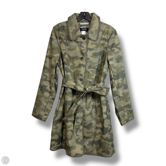 Coat Raincoat By Dennis Basso Qvc In Camouflage Print, Size: M