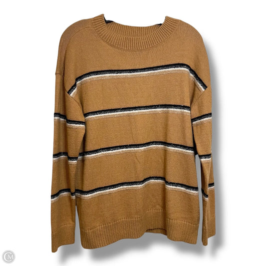 Sweater By Talbots In Tan, Size: M
