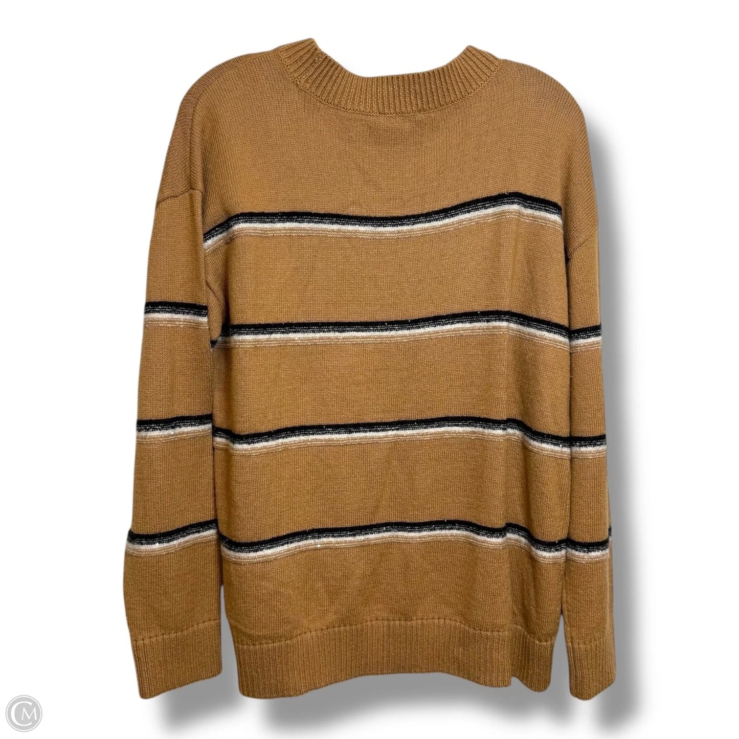 Sweater By Talbots In Tan, Size: M