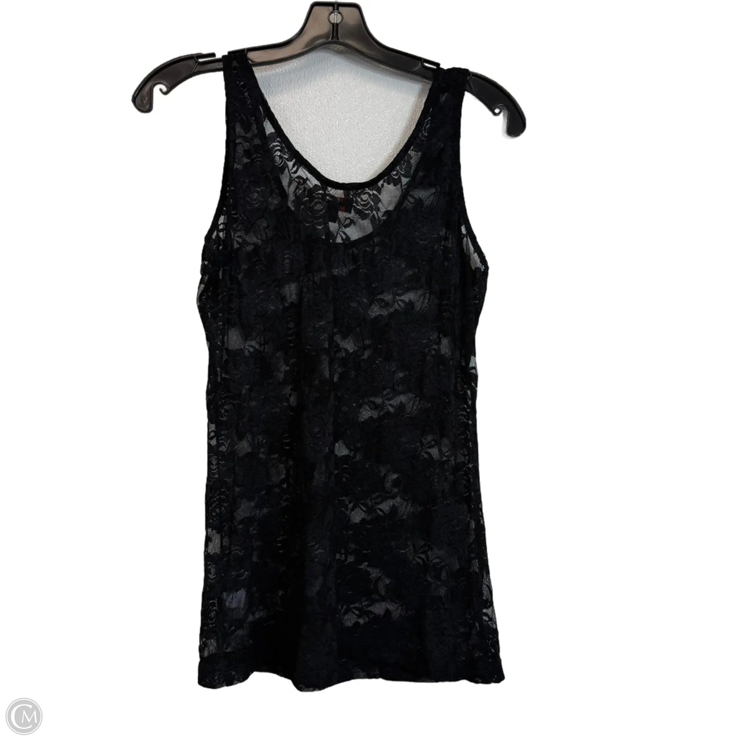 Top Sleeveless Basic By Guess In Black, Size: L
