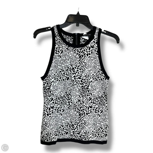 Sweater tank By White House Black Market In Black & White, Size: S