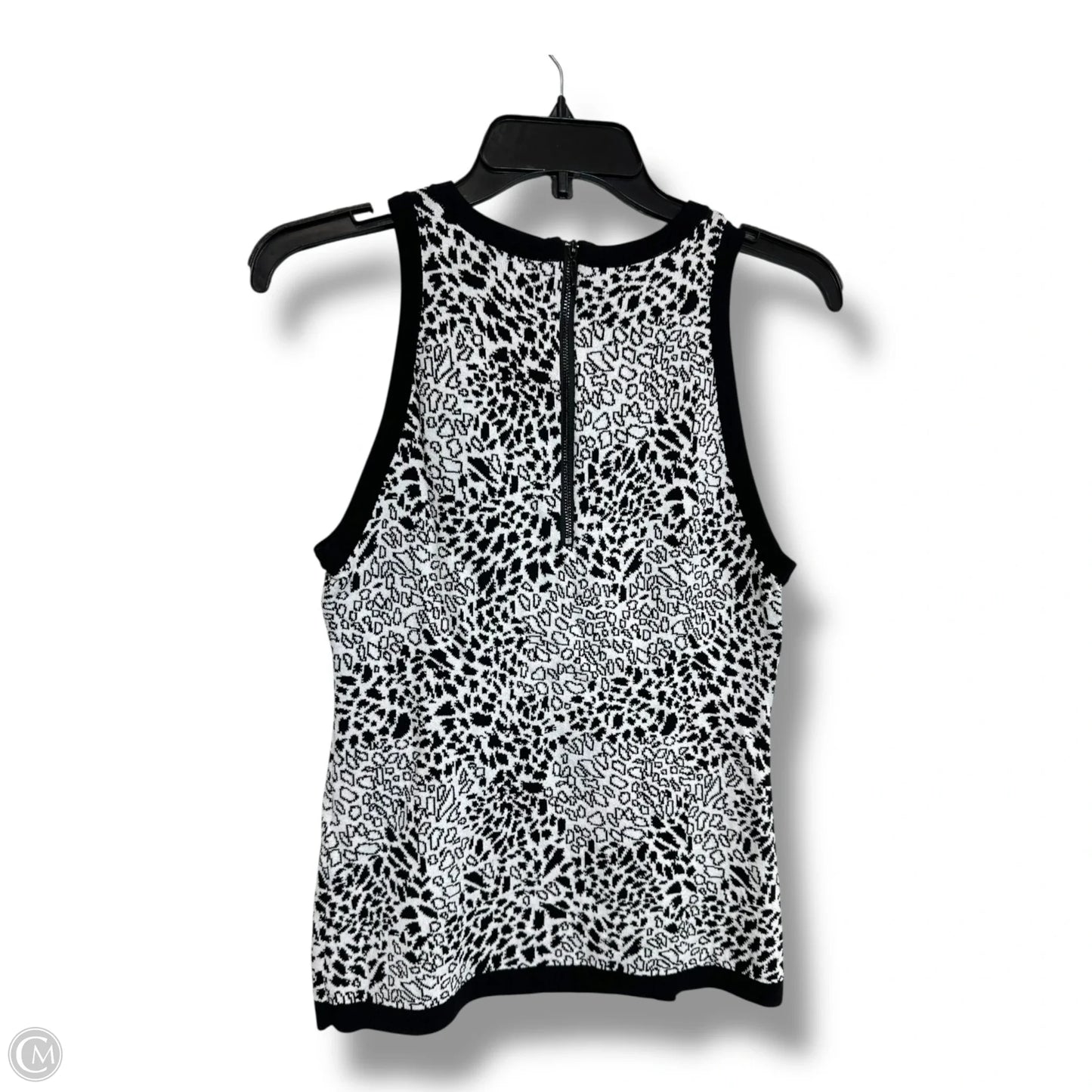 Sweater tank By White House Black Market In Black & White, Size: S