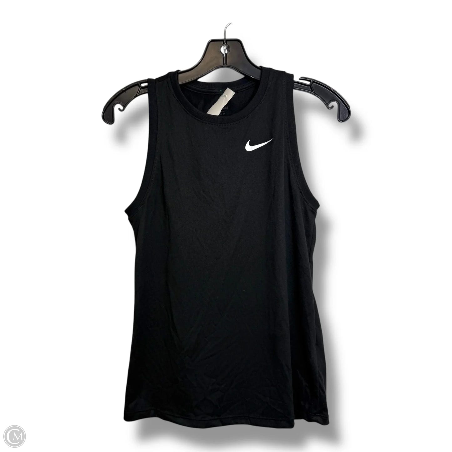 Athletic Tank Top By Nike In Black, Size: Xs