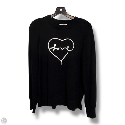 Sweater By Clothes Mentor In Black, Size: M