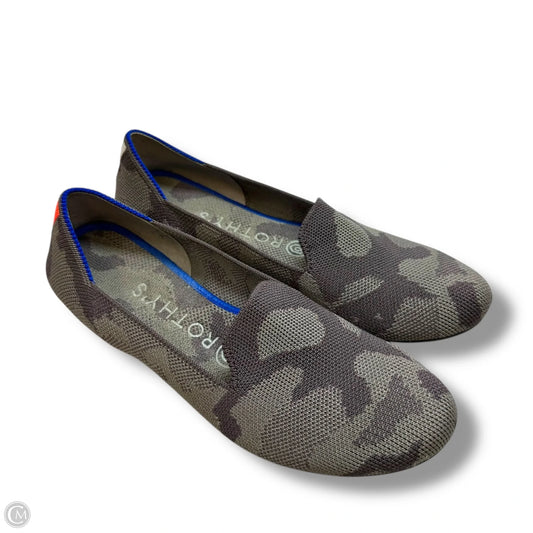 Shoes Flats By Rothys In Camouflage Print, Size: 7