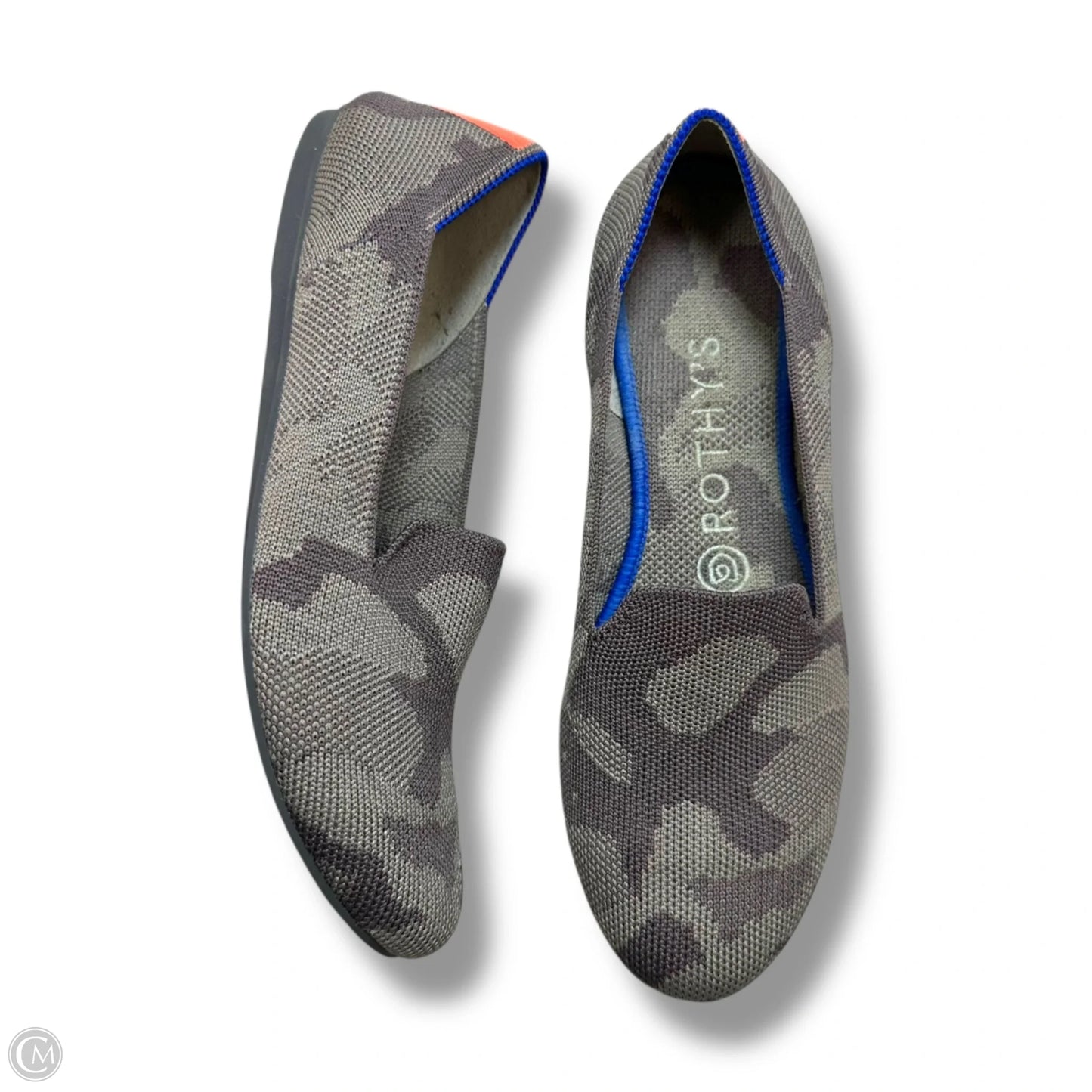 Shoes Flats By Rothys In Camouflage Print, Size: 7