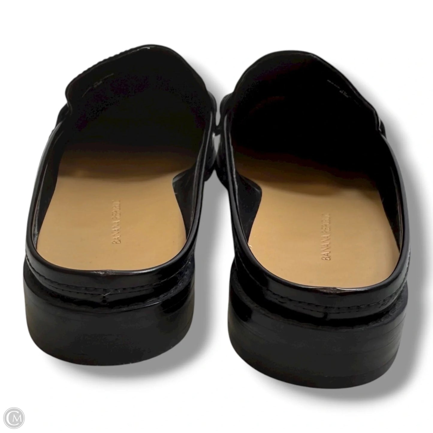 Shoes Flats By Banana Republic In Black, Size: 8