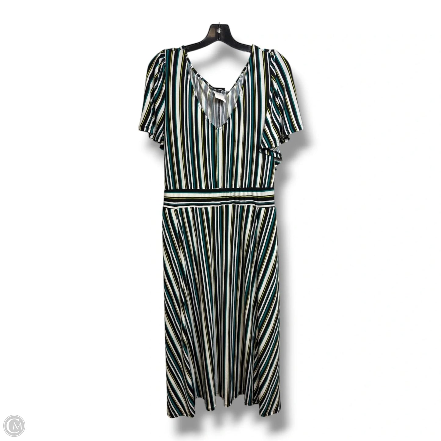 Dress Casual Maxi By Torrid In Striped Pattern, Size: 3x