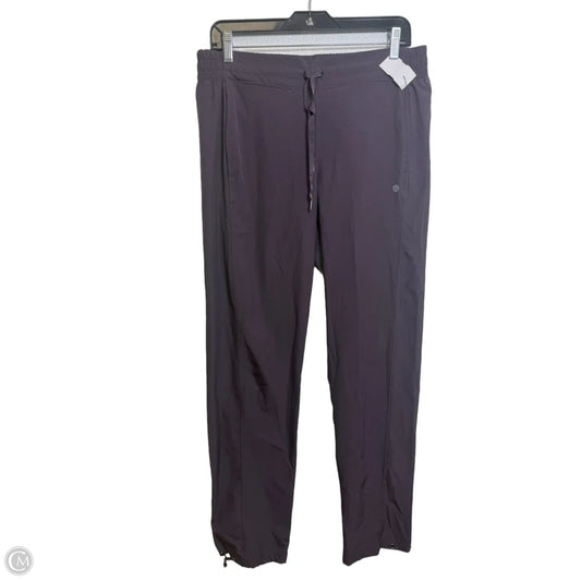 Athletic Pants By Apana In Maroon, Size: L