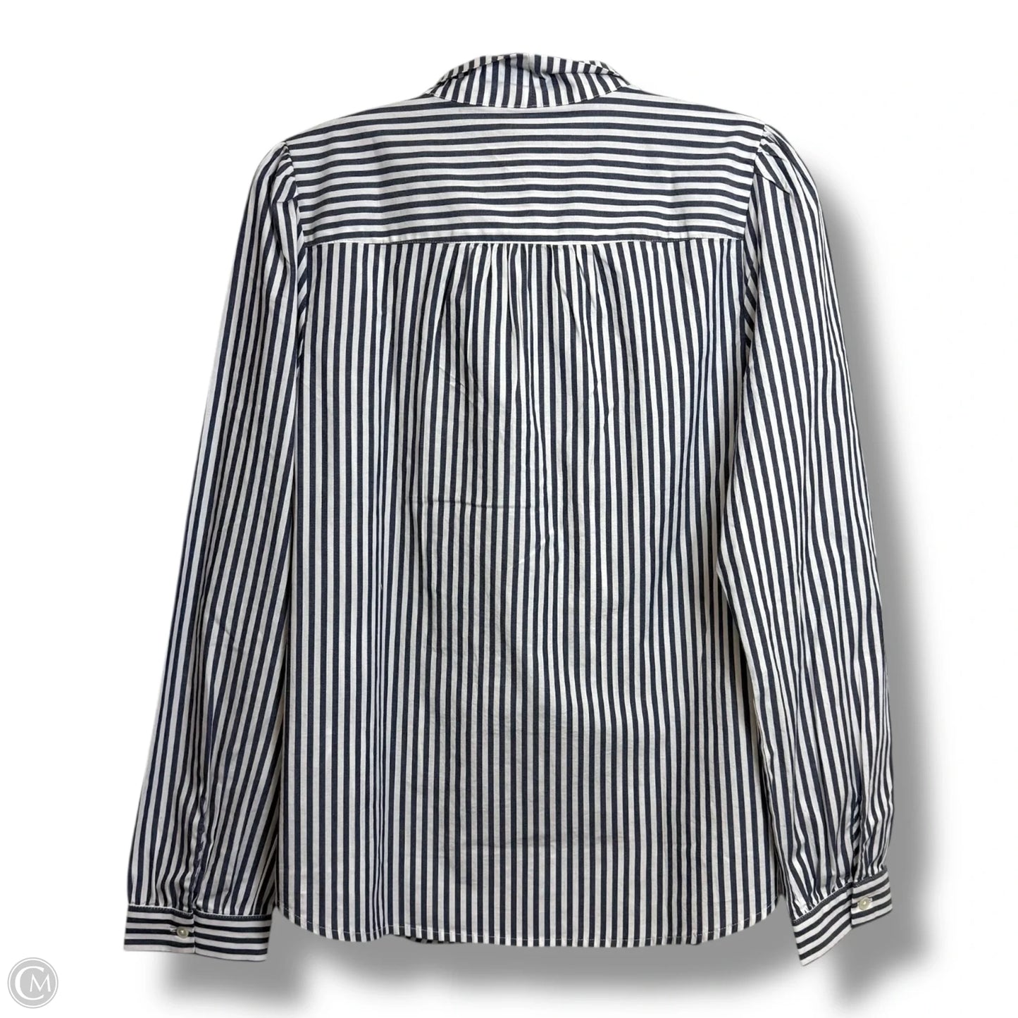 Top Long Sleeve By J. Crew In Striped Pattern, Size: M