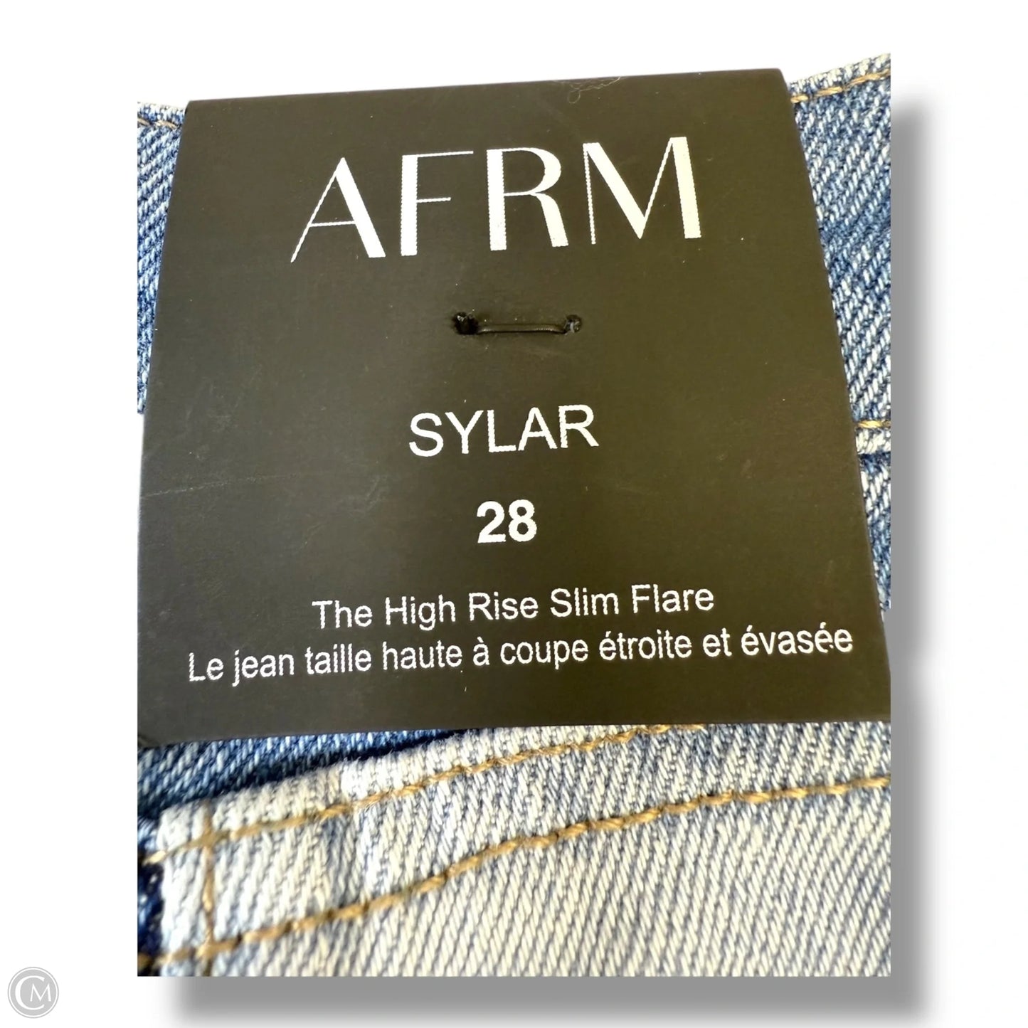 Jeans Boot Cut By Afrm In Blue Denim, Size: 6