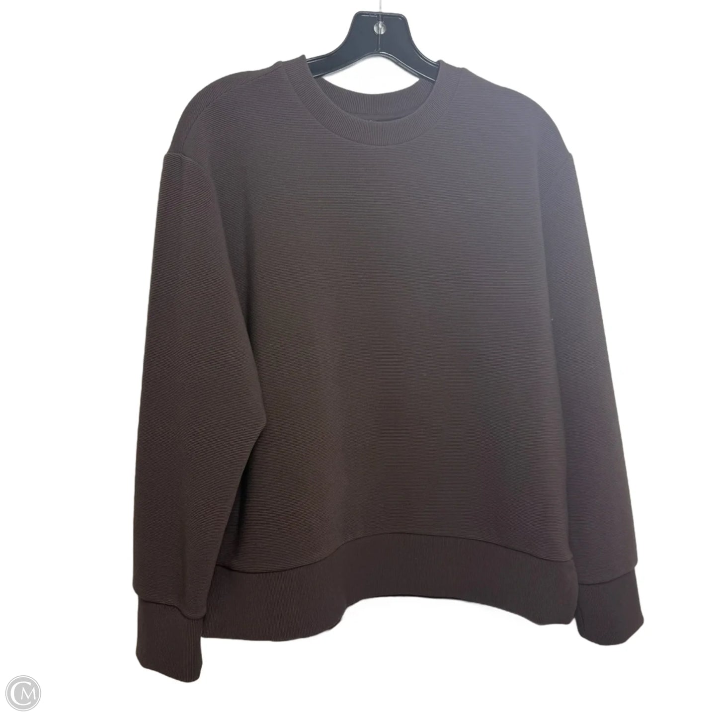 Top Long Sleeve Basic By Calia In Brown, Size: M