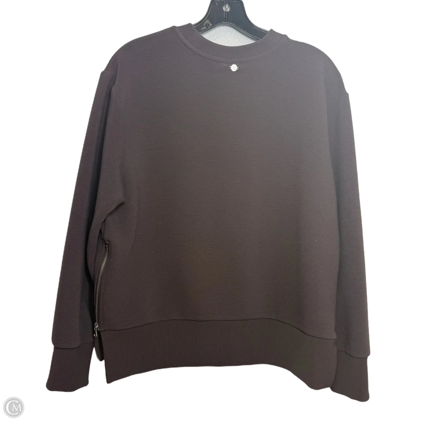 Top Long Sleeve Basic By Calia In Brown, Size: M