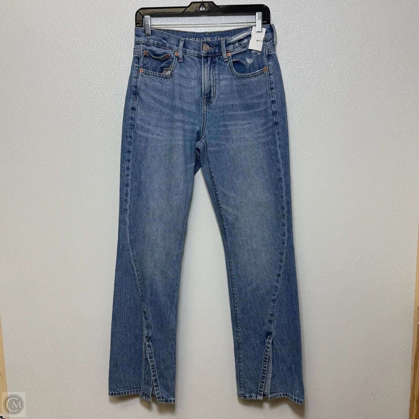 Jeans 90s bootcut By American Eagle In Blue Denim, Size: 4