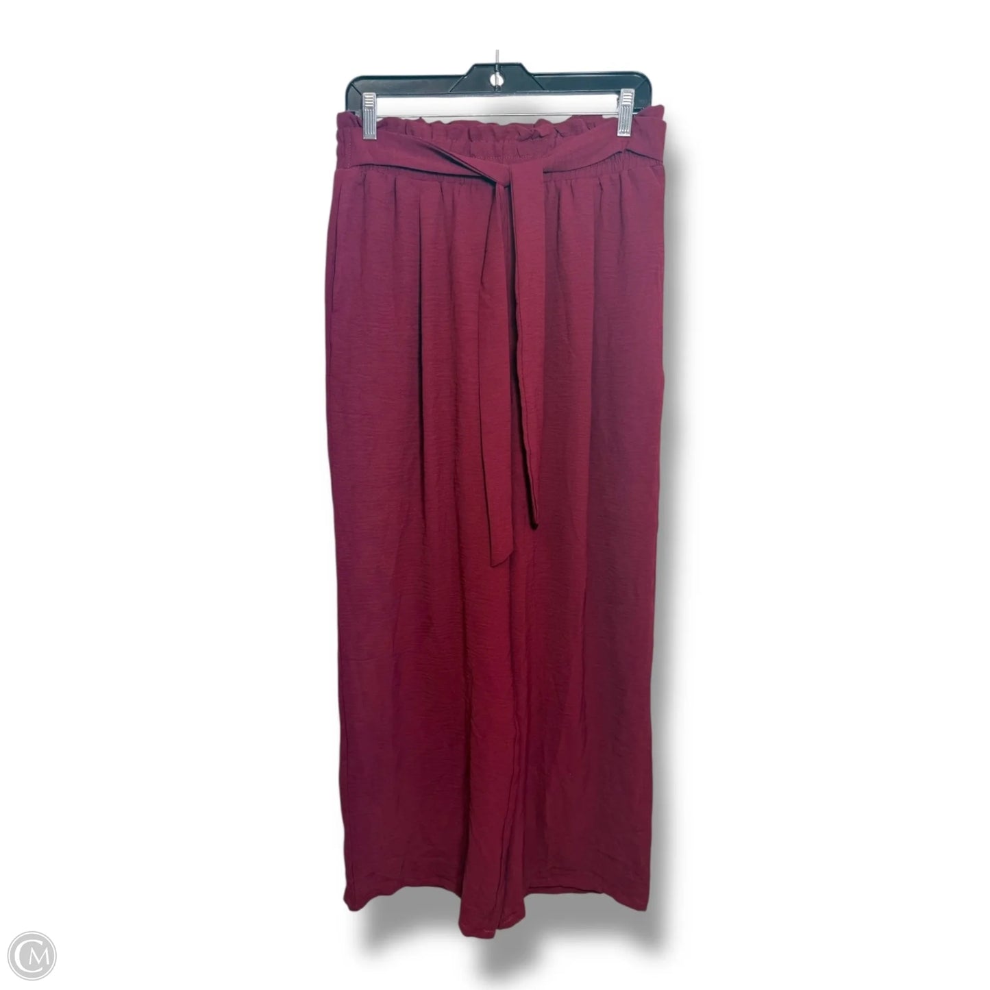 Pants Joggers By Clothes Mentor In Maroon, Size: L
