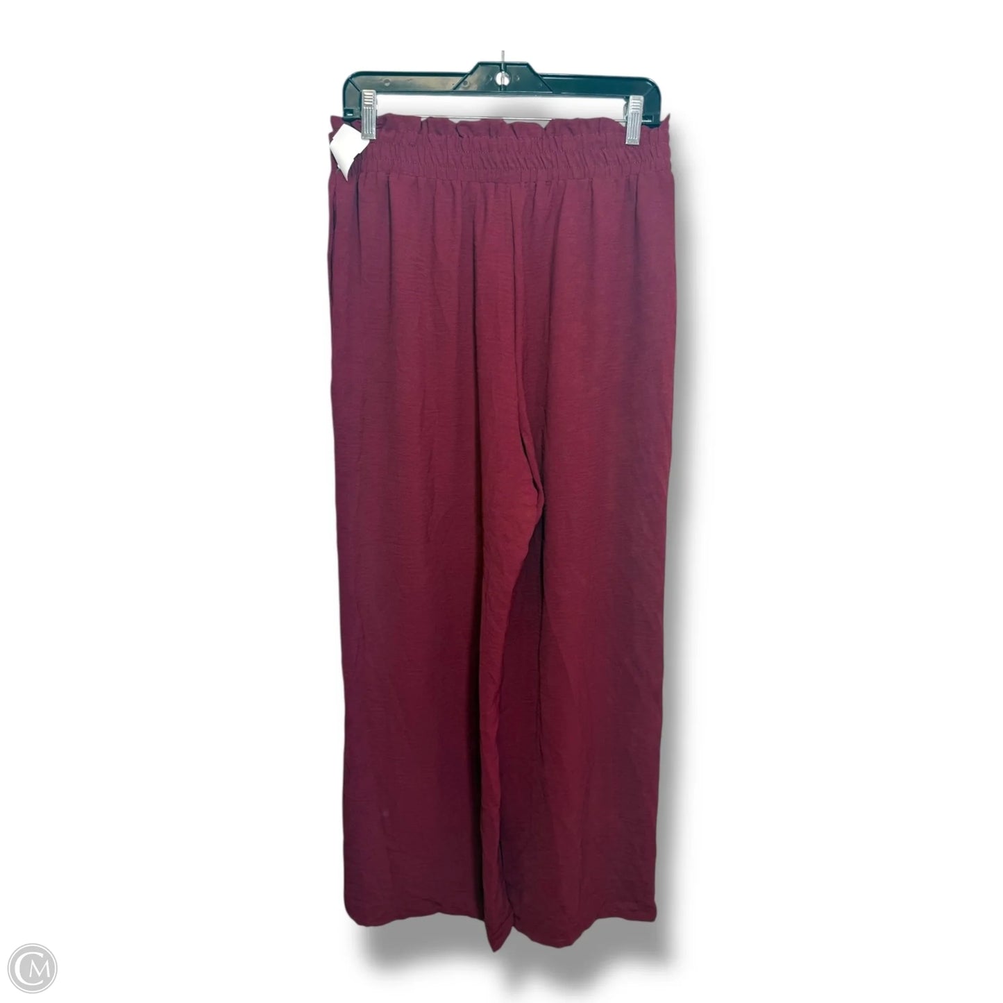 Pants Joggers By Clothes Mentor In Maroon, Size: L