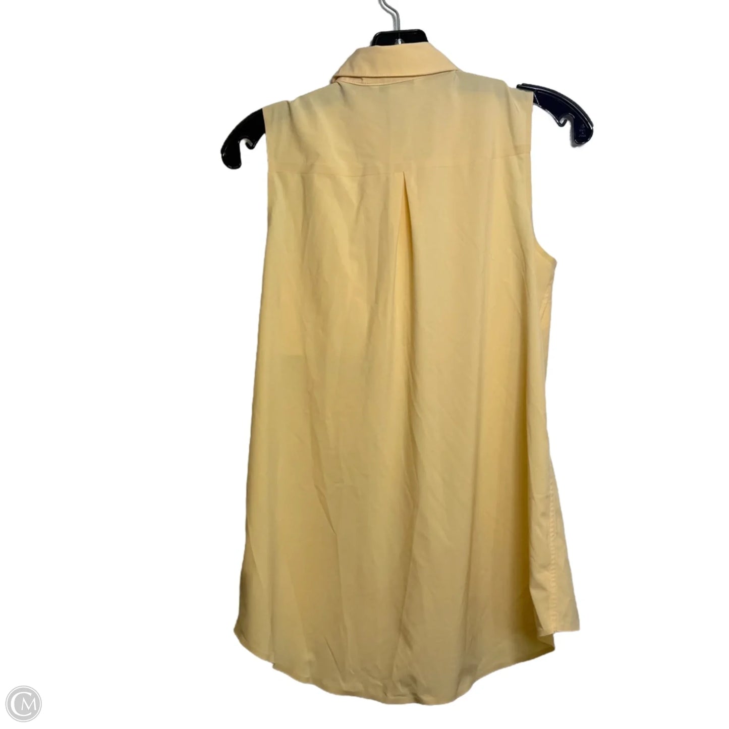 Top Sleeveless Basic By Athleta In Yellow, Size: Xl