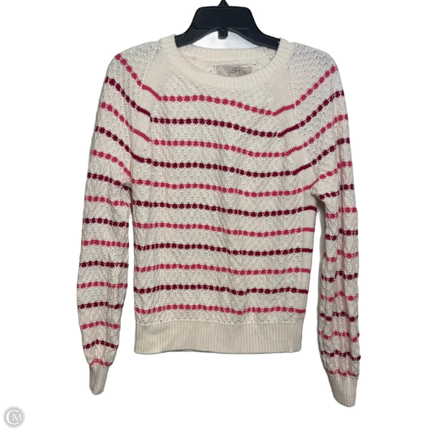 Sweater By Loft In White, Size: S