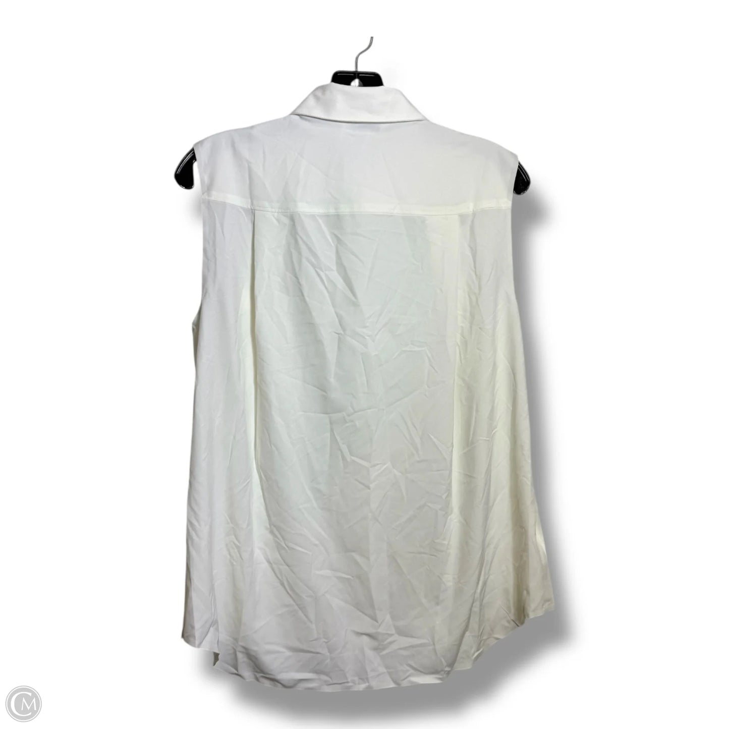 Top Sleeveless Basic By Athleta In White, Size: S