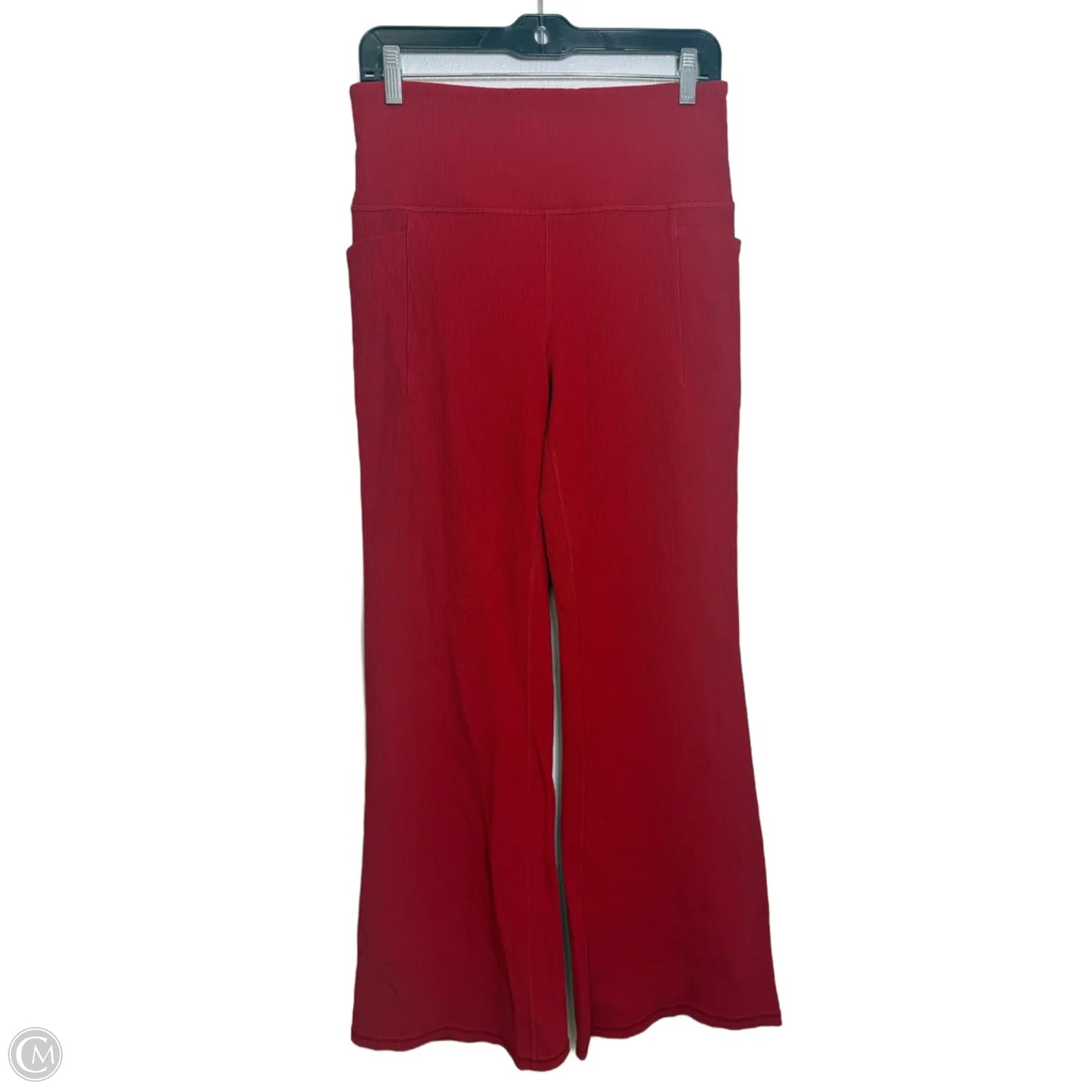 Athletic Leggings By Athleta In Red, Size: L