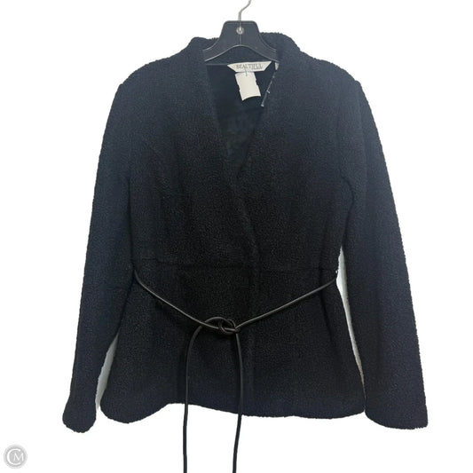 Jacket Fleece By Clothes Mentor In Black, Size: Xs