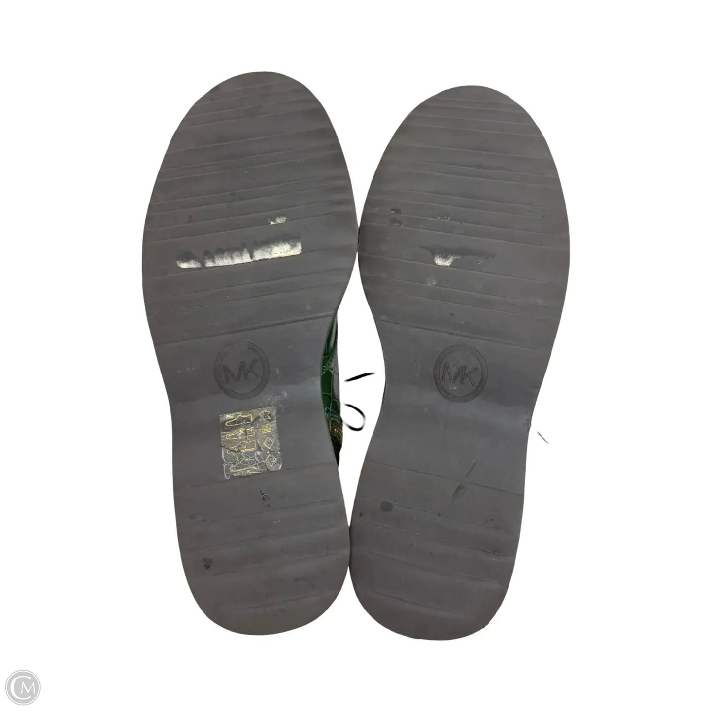 Boots Designer By Michael Kors In Green, Size: 8