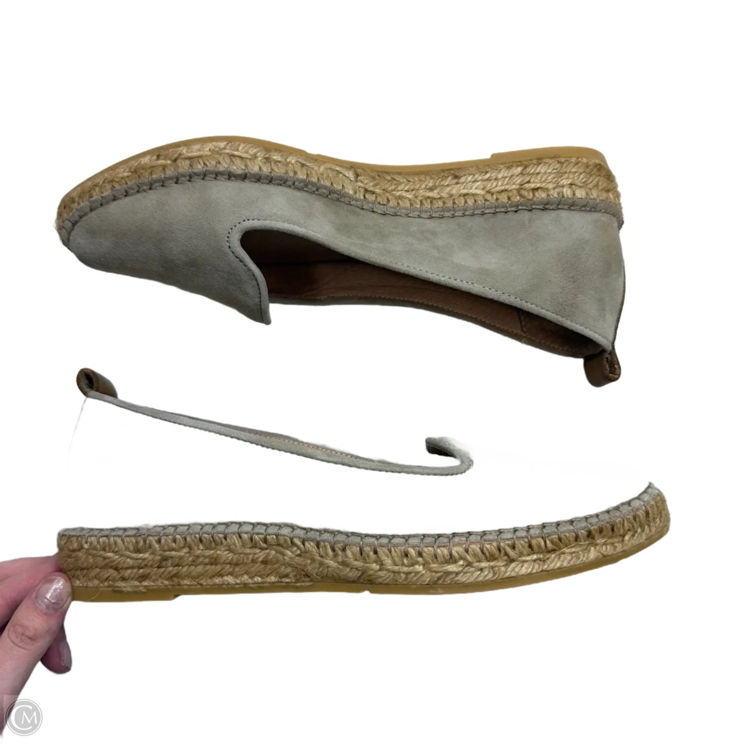 Shoes Flats By Clothes Mentor In Beige, Size: 8