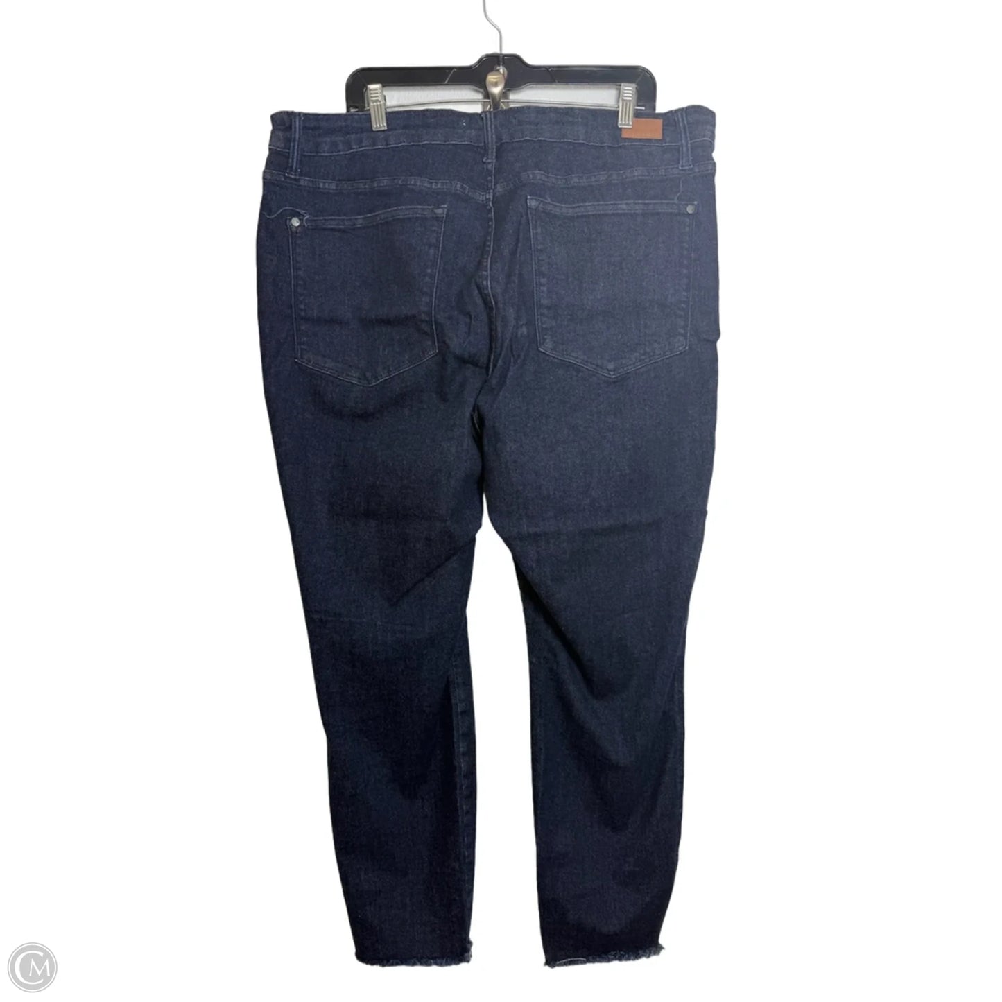 Jeans Straight By Judy Blue In Blue Denim, Size: 22