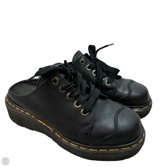 Shoes Flats By Dr Martens In Black, Size: 7