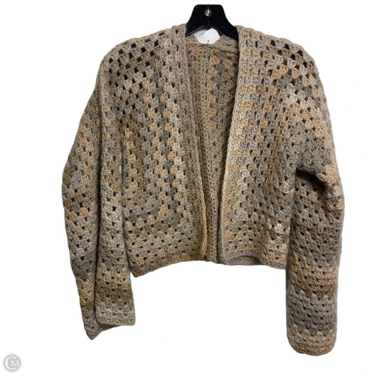 Cardigan By Clothes Mentor In Tan, Size: S