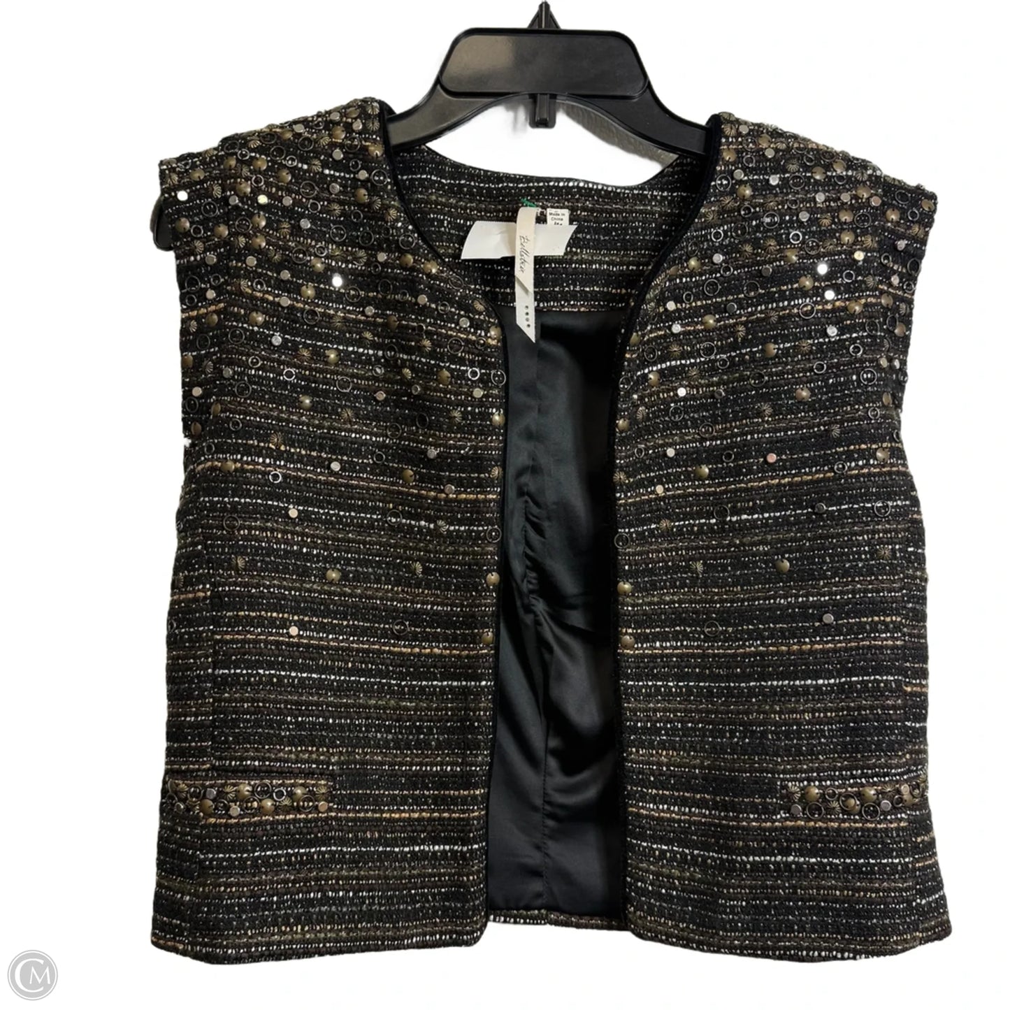 Vest Other By Bellatrix In Black & Gold, Size: M