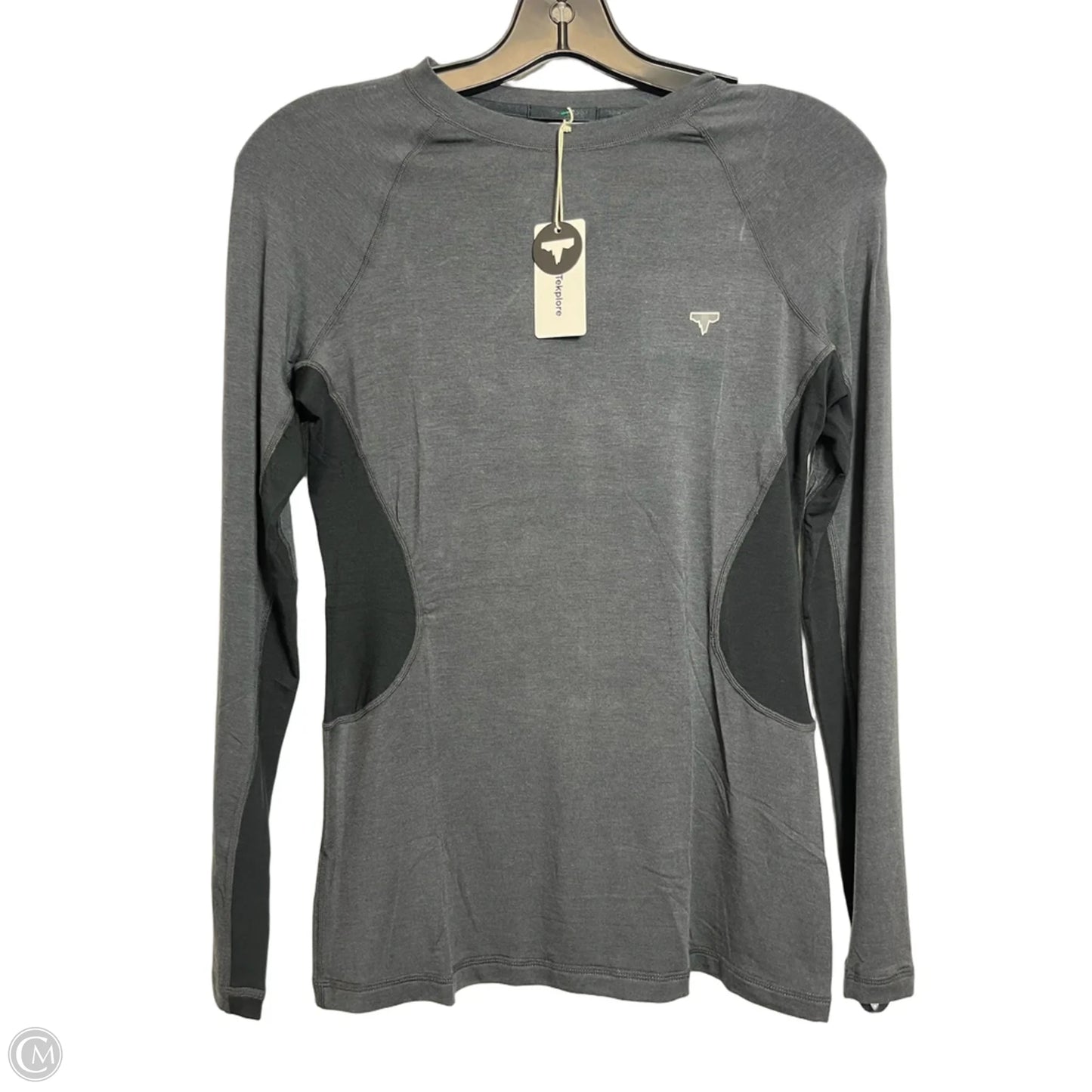 Top Long Sleeve Basic By Clothes Mentor In Black, Size: M