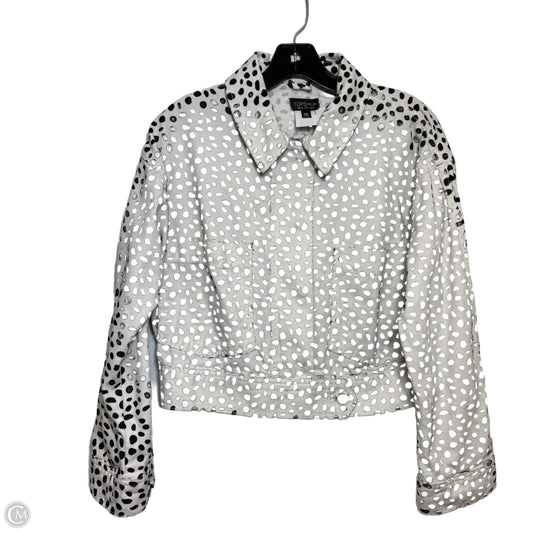 Jacket Other By Top Shop In Polkadot Pattern, Size: 4