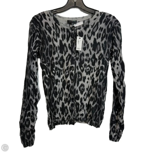 Cardigan By Clothes Mentor In Leopard Print, Size: S