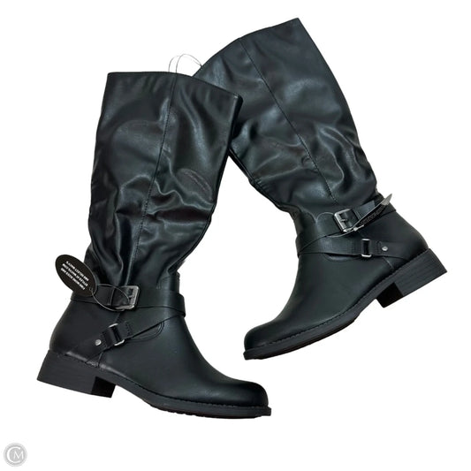 Boots Ankle Flats By Style And Company In Black, Size: 7