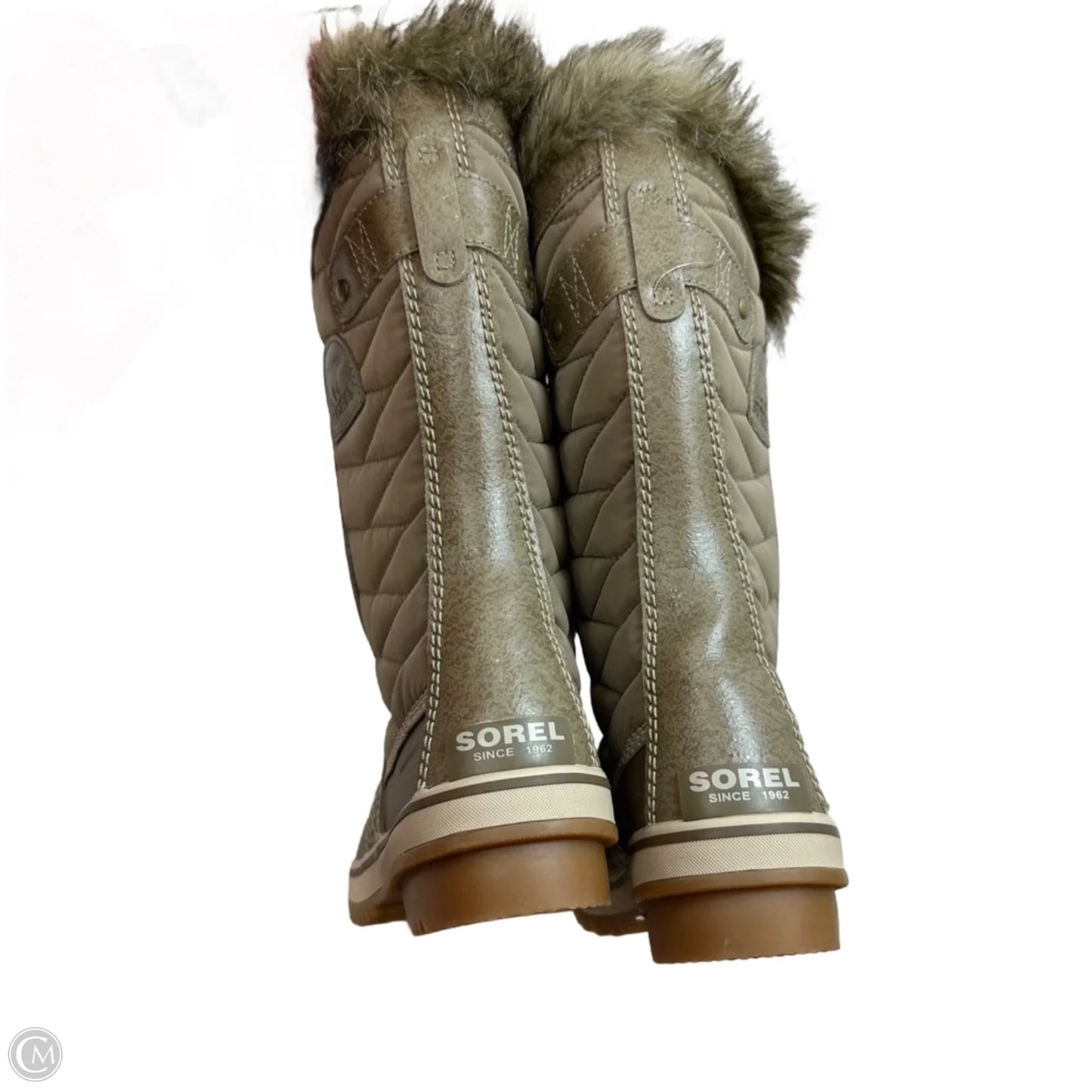 Boots Snow By Sorel In Tan, Size: 7